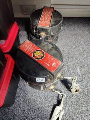 Lot 53 - 4x Jrg galvanised fall arrest winch