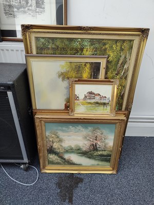Lot 158 - Large bundle of framed assorted pictures