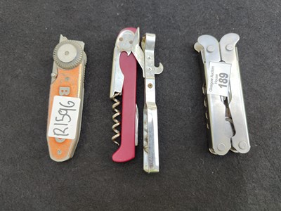 Lot 189 - Qty of knifes and tools