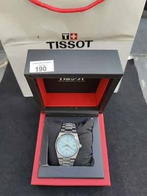 Lot 190 - Tissot PRX Mens wristwatch
