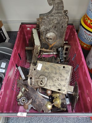 Lot 64 - Collection of huge locks and hardware