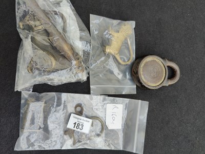 Lot 183 - Selection of vintage padlocks