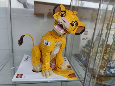 Lot 129 - Lego Simba set