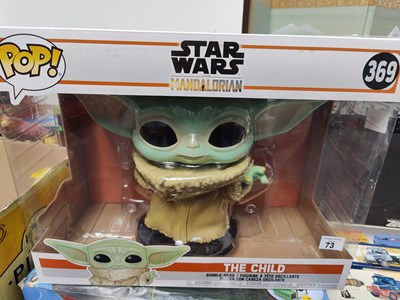 Lot 73 - Large pop figure the child