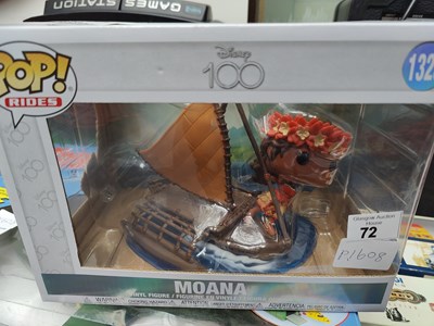 Lot 72 - Large pop figure moana