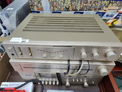 Lot 203 - Marantz separates audio system