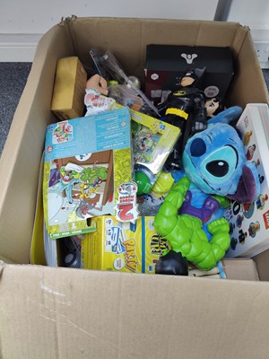 Lot 59 - Large box of misc toys