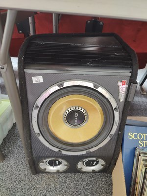 Lot 328 - Black air 12 vented speaker untested