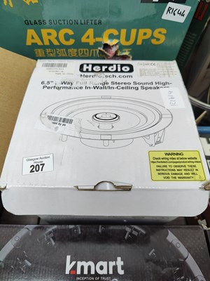 Lot 207 - Herdio wall / ceiling speaker