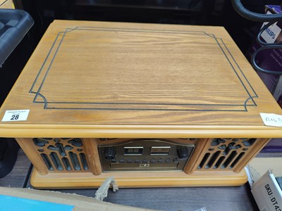 Lot 28 - Retro style Record cd player
