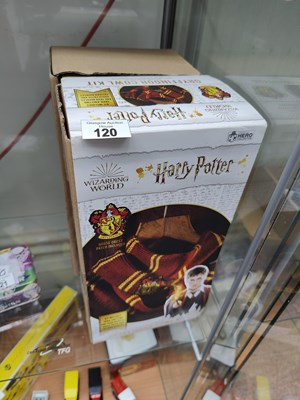 Lot 120 - 2 Harry potter gryffindor cowl kits