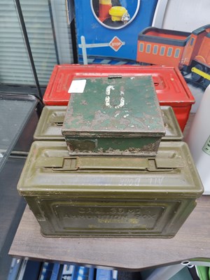 Lot 144 - 4 mixed calibre ammo boxes