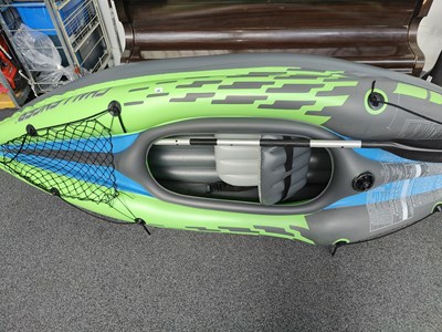 Lot 248 - Inflatable kayak with paddle