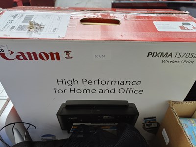 Lot 220 - Canon printer in box untested
