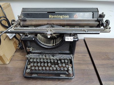 Lot 153 - Remington vintage type writer for display or restoration