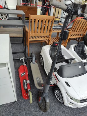 Lot 206 - 2 electric scooters untested