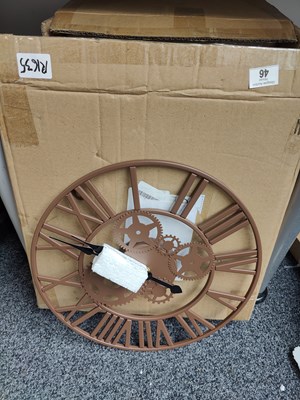 Lot 46 - 6 clocks in boxes