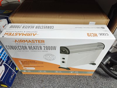 Lot 44 - Box on convector heaters