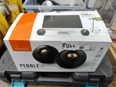 Lot 69 - Pebble v2 desktop speakers