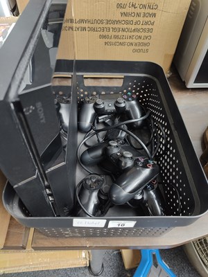 Lot 10 - Ps4 console with controllers untested