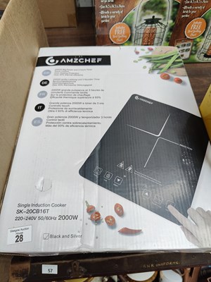 Lot 28 - Amzchef Single induction cooker