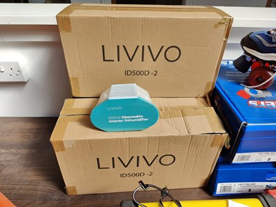 Lot 11 - 3 boxes of 500ml disposable interior dehumidifier