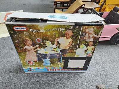 Lot 279 - Little tikes 3 in 1 bubble and foam water table