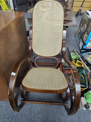 Lot 283 - Antique Rocking chair