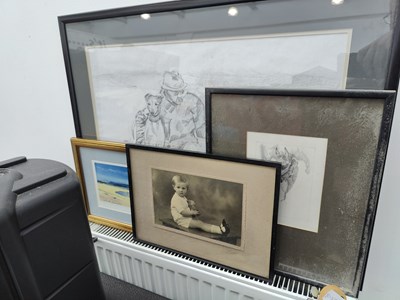 Lot 155 - Bundle of framed pictures as viewed