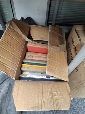 Lot 226 - Box of vintage books