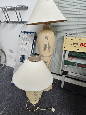 Lot 262 - Little and large lamp