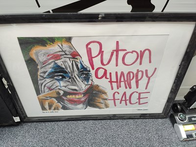 Lot 143 - Put on a happy face picture by Jordon C