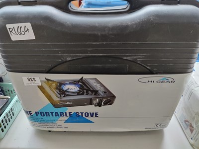 Lot 206 - Portable gas stove