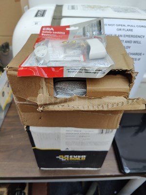 Lot 37 - Mirror mate adhesive with safety locking restrictor