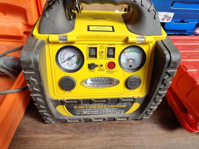 Lot 22 - 5 in 1 power station jumpstart system
