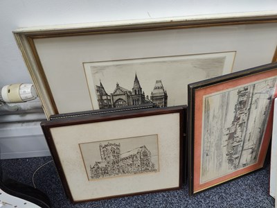 Lot 158 - Bundle of framed pictures as viewed