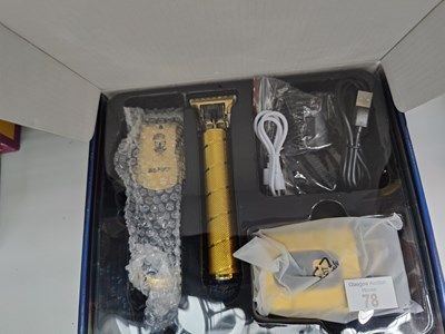 Lot 78 - Hair clippers / shaving system in box