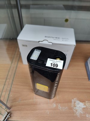 Lot 109 - Digital tyre inflator in box