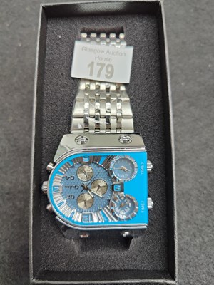 Lot 179 - Gents watch in box