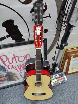 Lot 145 - 2 accoustic guitars