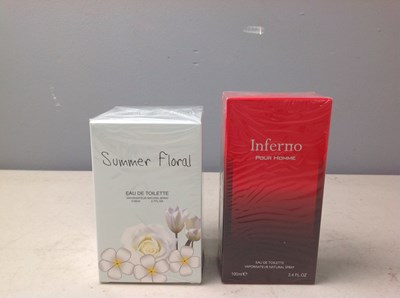 Lot 128 - Inferno & summer floral fragrances sealed
