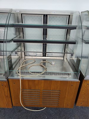 Lot 255 - Cafe food serving unit for warm food