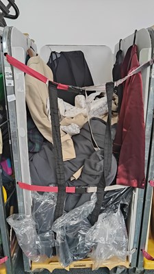 Lot 189 - Cage of suits and formal wear assorted sizes