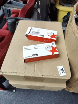 Lot 326 - 3 boxes of staples