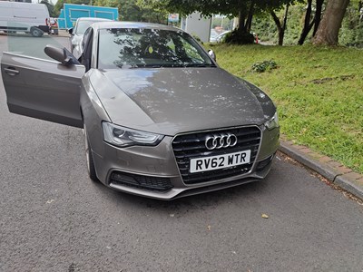 Lot 138 - Audi A5 S LINE diesel MOT 9/10/25 2 keys 132k miles