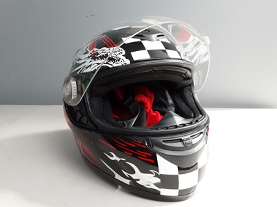 Lot 35 - Lepoard Motorbike Helmet