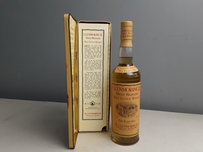 Lot 83 - The Glenmorangie 10YRS Bottle & Tin