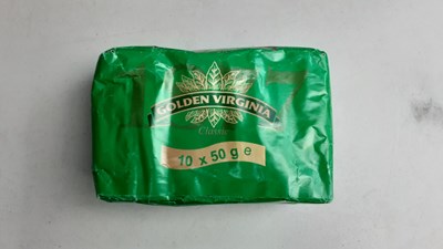 Lot 143 - 10 X 50g Golden Virginia Classic
