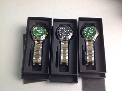Lot 140 - 3x brand new wrist watches