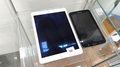 Lot 107 - Apple iPad (Locked) & Samsung Tab